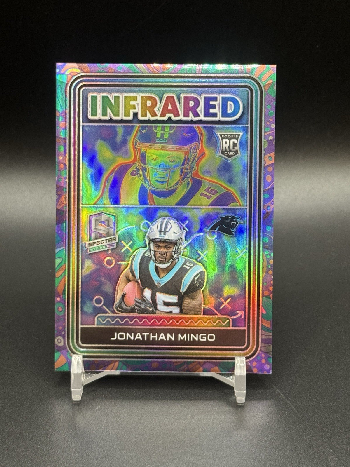 Jonathan Mingo Panini Spectra Infrared #IJM Psychedelic