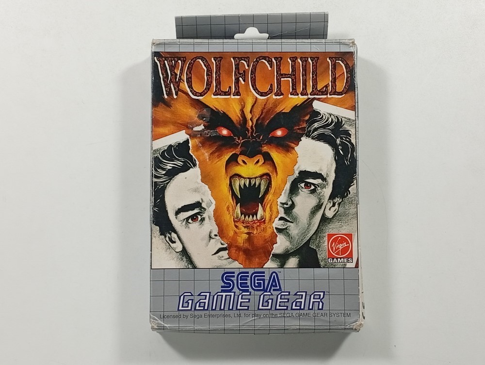 WOLFCHILD SEGA GAME-GEAR (GG) EURO (COMPLETE - BOX DAMAGE)