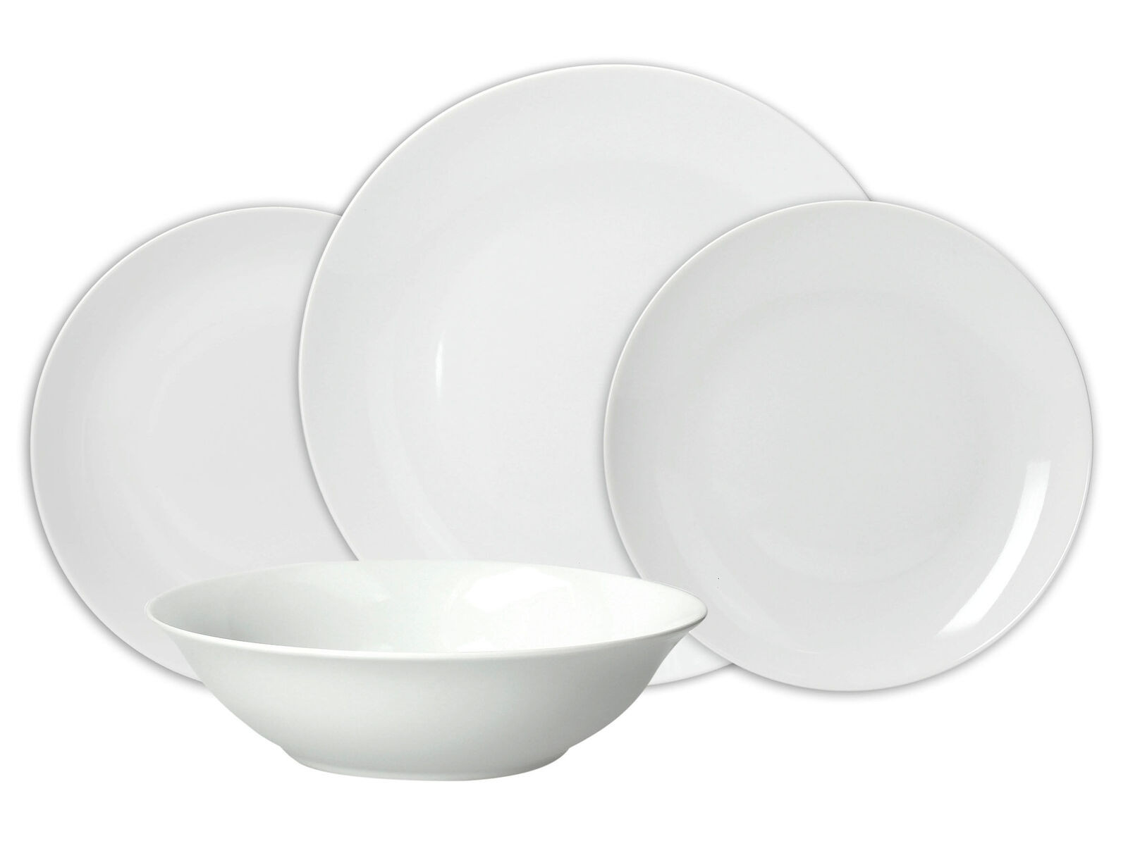 Tognana Servizio Da Tavola 19 Pezzi Metropolis Bianco 3c-Tog770500