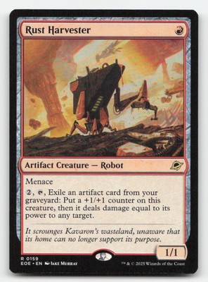 Rust Harvester 159 Rare Edge of Eternities Magic: The Gathering Near Mint