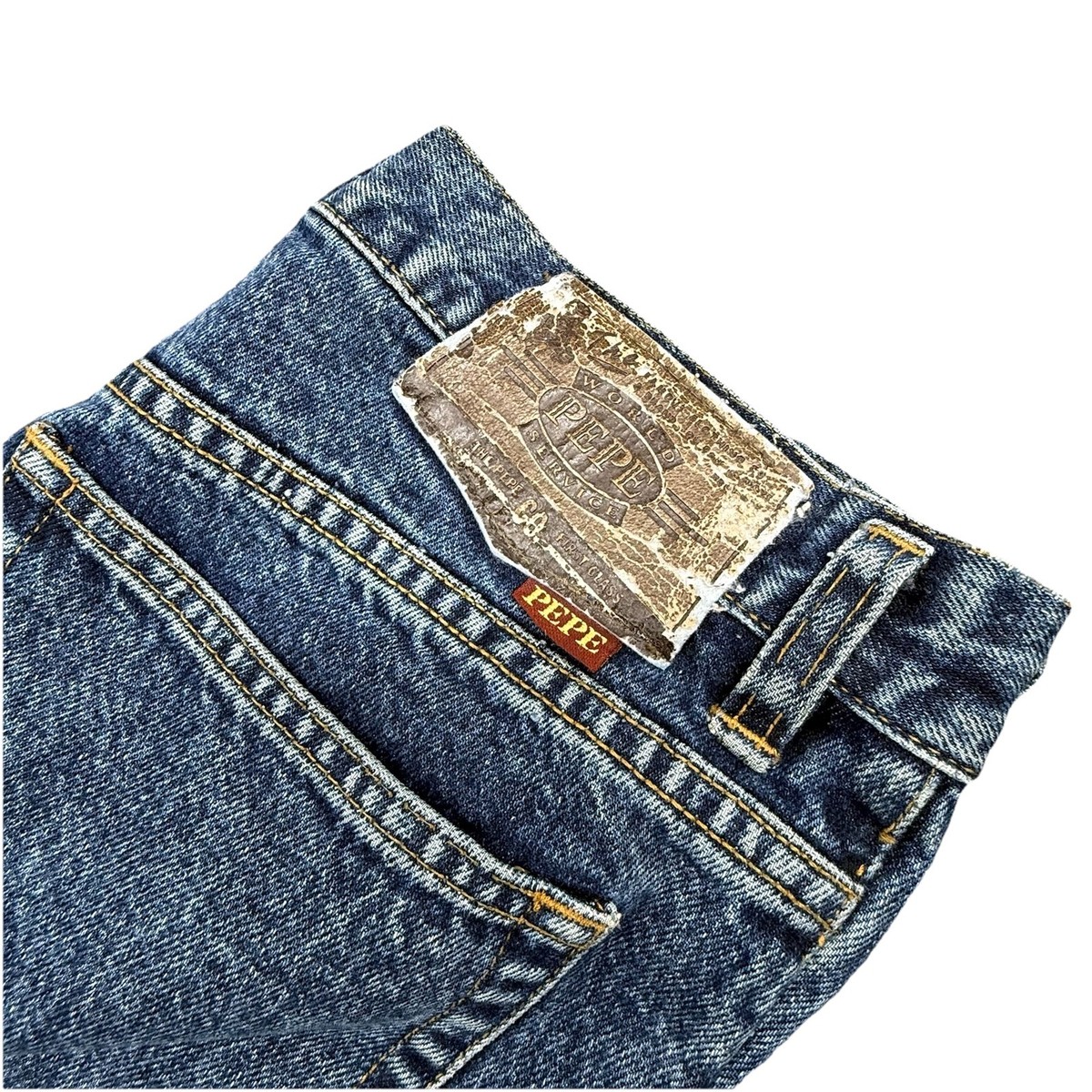 Vintage Pepe Jeans London Jeans Mens 34 (32x29) apered Leg Made