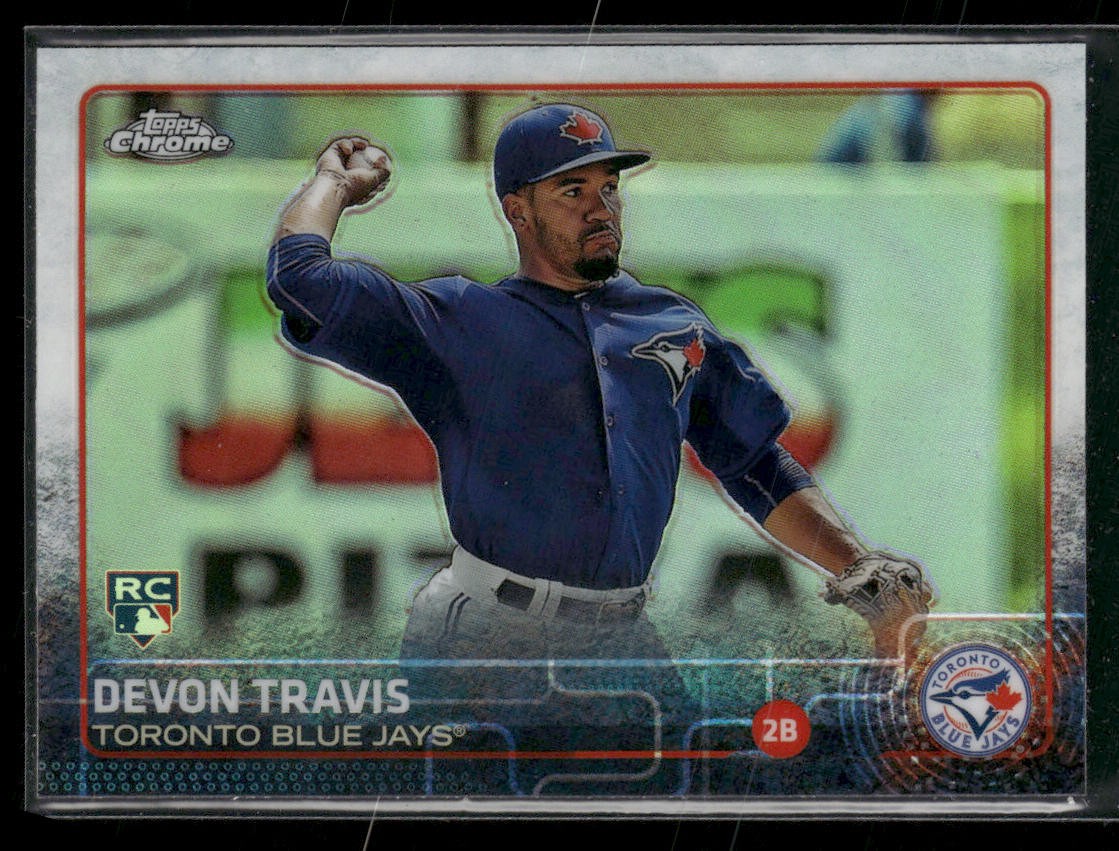 2015 Topps Chrome #184 Devon Travis Refractor