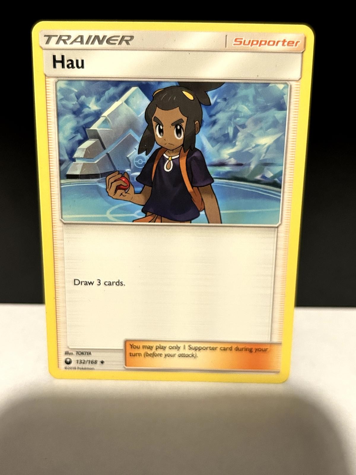 Hau 132/168 Uncommon Celestial Storm Pokemon Lightly Played