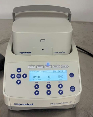 Eppendorf Thermomixer C 5382 Thermo Mixer w/ PCR Block & ThermoTop