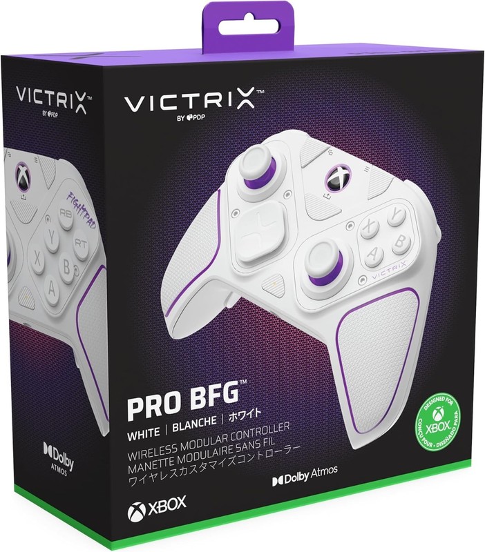 PDP Victrix Pro BFG Wireless Gaming Controller (White) (Xbox X)