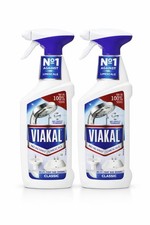 Viakal Limescale Remover Spray 500ml (2 Pack) Hard Water Stain Cleaner for 25.14 per litre