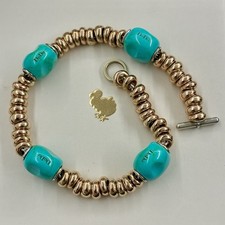 Dodo Pomellato 1 Pepita Turchese Azzurra Rara Introvabile Ciondolo Collana Bracc