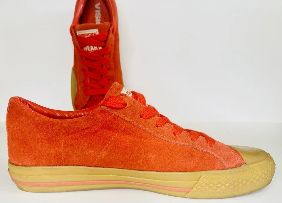 Vision Street Wear обувь-Athletic низкий верх коньков кроссовок красный замши размер 7 женщин - Изображение 4 из 4