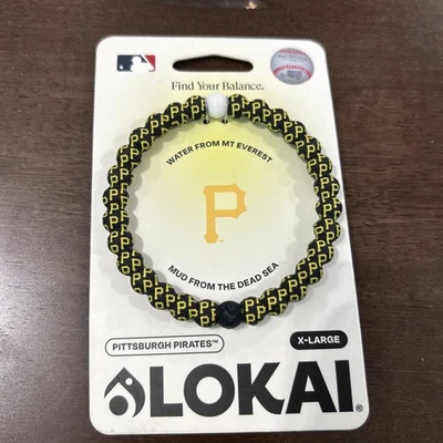 X-Large Pittsburgh Pirates *LOKAI BRACELET Brand New - Image 1 of 4