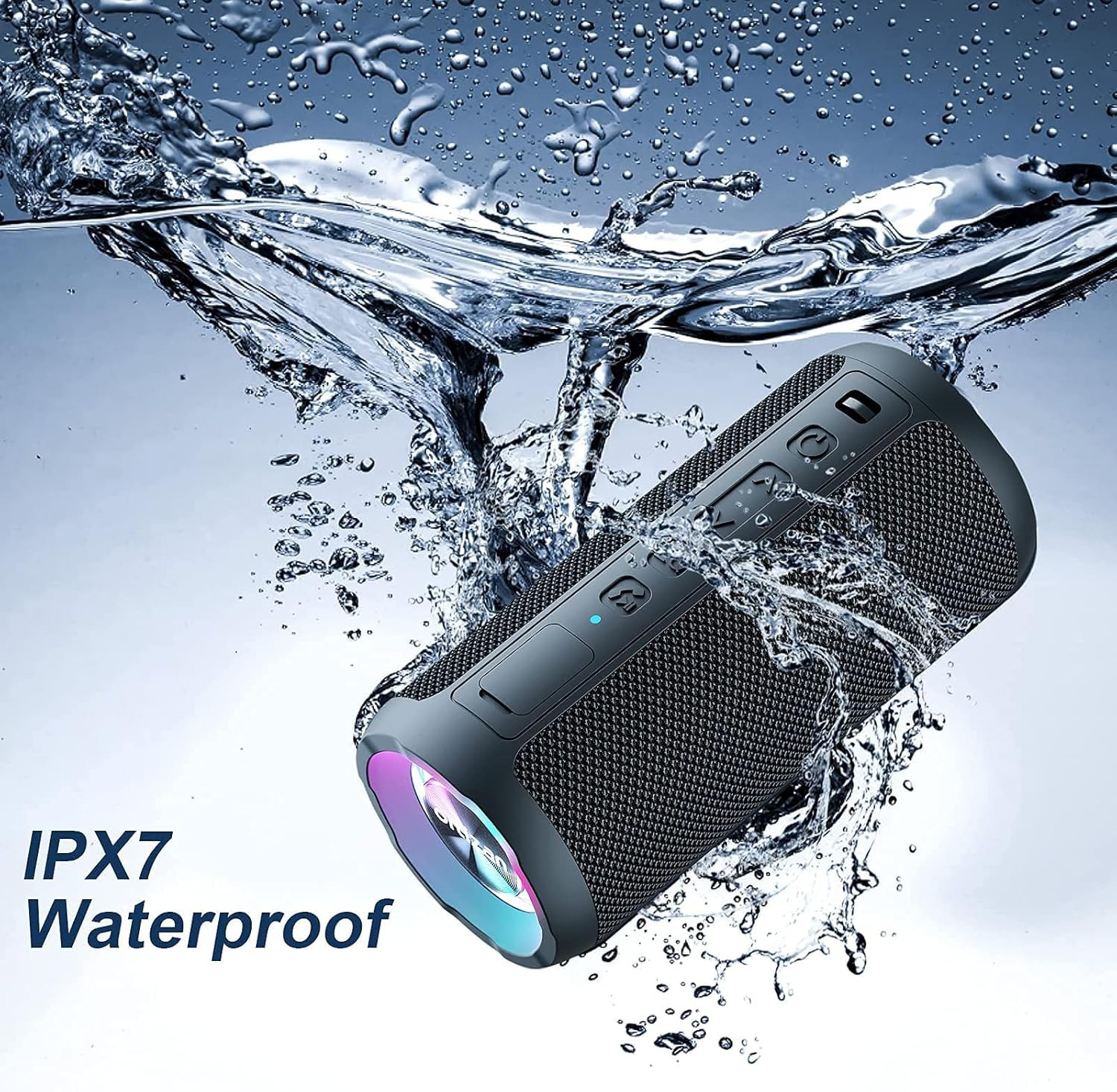 Cassa Bluetooth 24W con Microfono - Speaker Wireless per Chiamate e Musica - 2