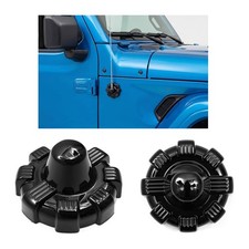 Antennen Basis Abdeckung für Jeep Wrangler JK JL Gloss Black Cover