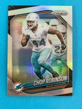Chop Robinson 2025 Panini Prizm (SP) Silver Prizm #20 Miami Dolphins