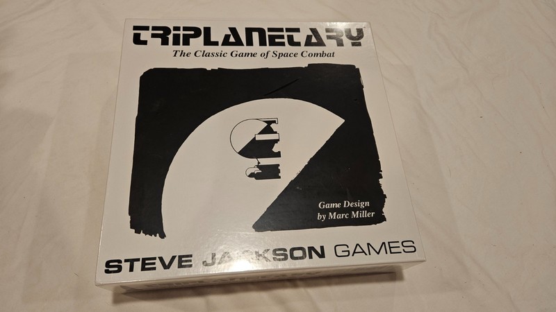 Steve Jackson Triplanetary 3rd Edition 2018 New/Unpunched Board Game