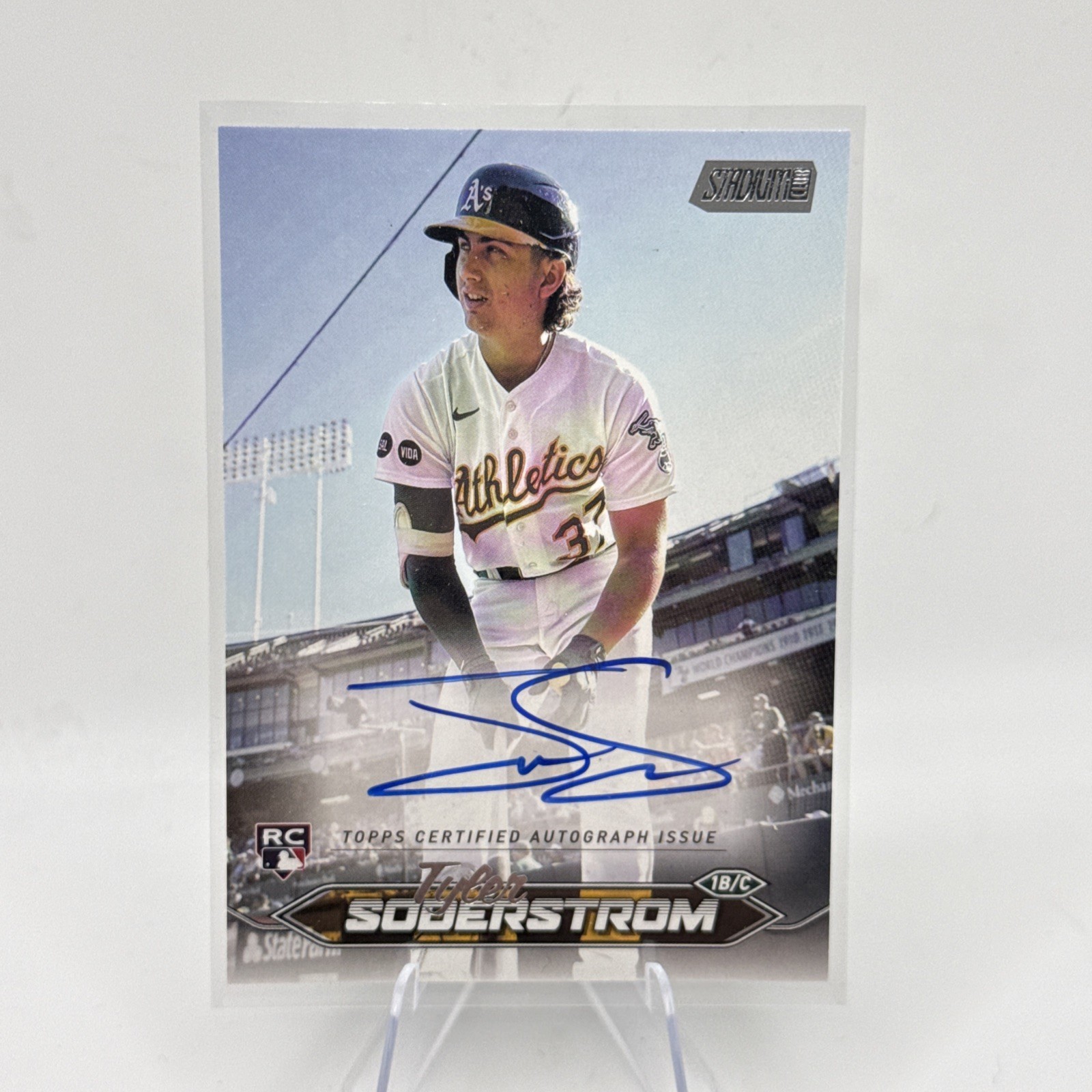2024 Topps Stadium Club Auto Tyler Soderstrom #SCBA-TS Auto