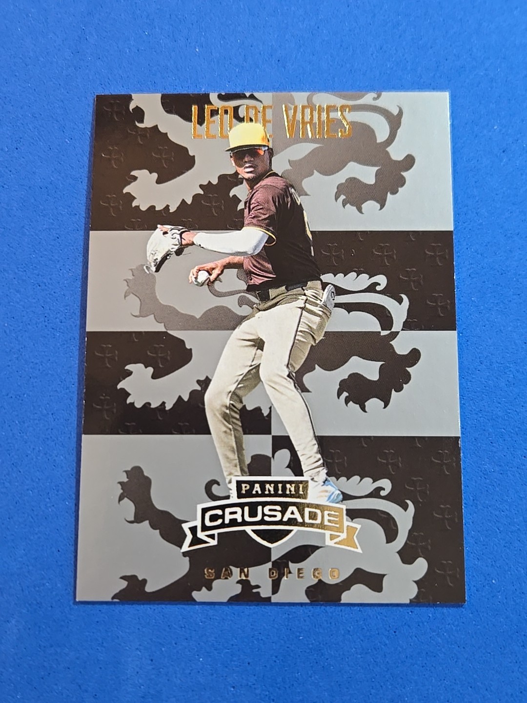 2025 Leo De Vries Panini Crusade #91 SILVER
