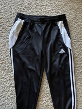 adidas Tiro 24 Training Pants, Size S Womens Black/White IJ7660 NEW