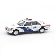 XCarToys 1:64 560SEL Police Diecast Model Car