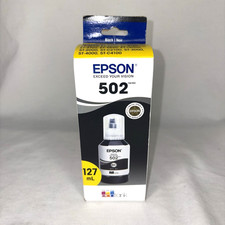 Epson EcoTank 502 Ink Bottle 127 Ml Black Pigment Business Office 2028