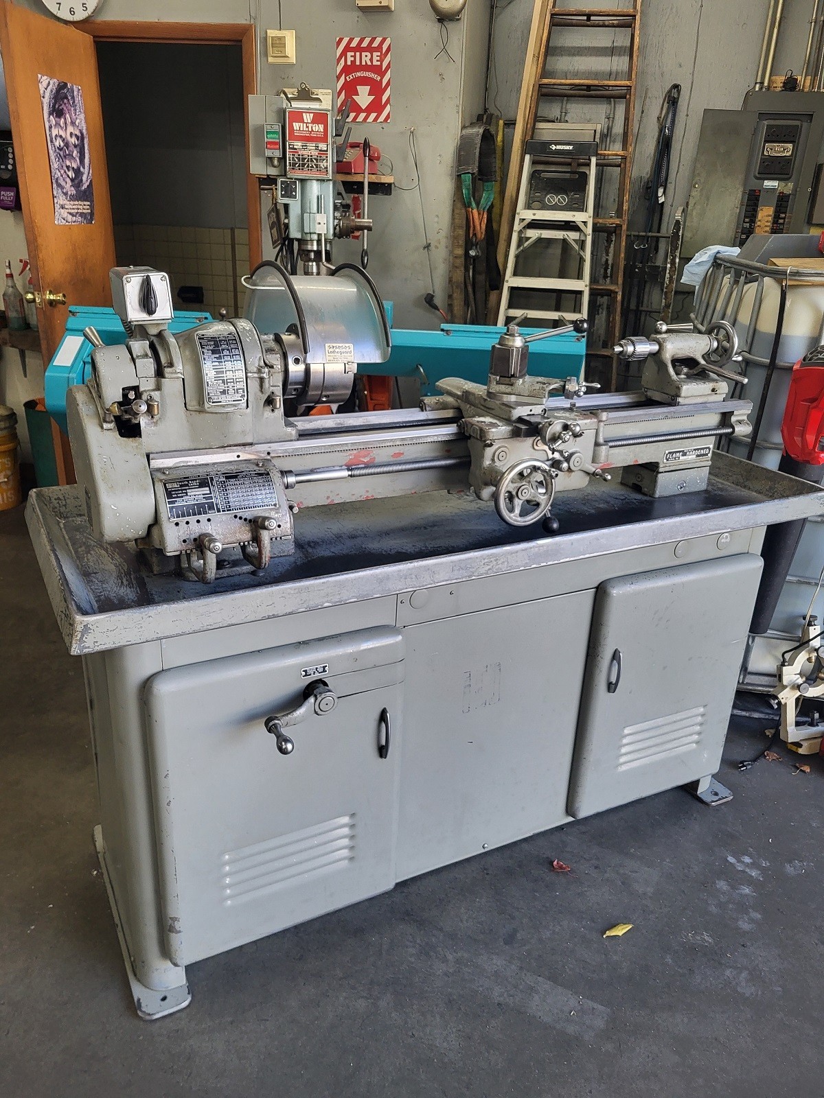 South Bend Heavy 10 Lathe, 10" x 36", Buck Chucks, Tooling