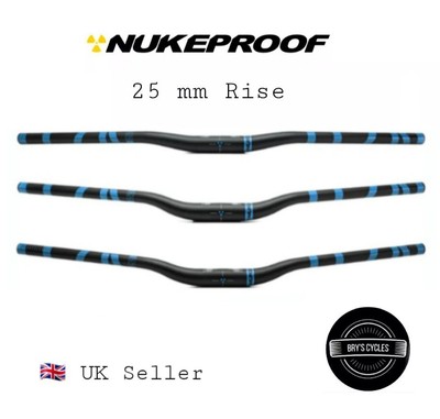 Nukeproof Horizon V2 Alloy Riser Bars Ø35mm 800 x 25mm Black