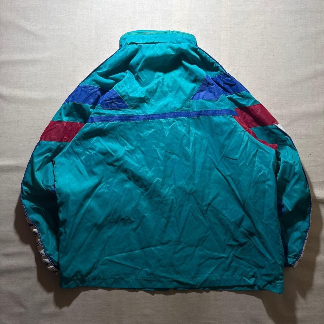 Kappa 92–95 FC Barcelona Nylon Jacket Blouson Light Blue Vintage