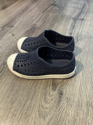 Native Jefferson Kids Navy Blue Casual Slip On Water Shoes Size C 12 Sneakers