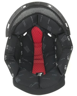 LS2 Arrow Carbon EVO GP Helmet Inner Top Liner Pad Black