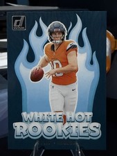 2024 Panini Donruss - White Hot Rookies Bo Nix #WH9 (RC)
