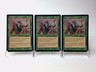 (3) MTG Endangered Armodon Stronghold Vintage 1998 Magic: The Gathering MP
