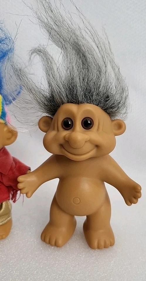 Lote de 3 bonecos retrô Russ Trolls Punk Rocker e 2 bonecas Moore vintage anos 90. - Imagem 3 de 4