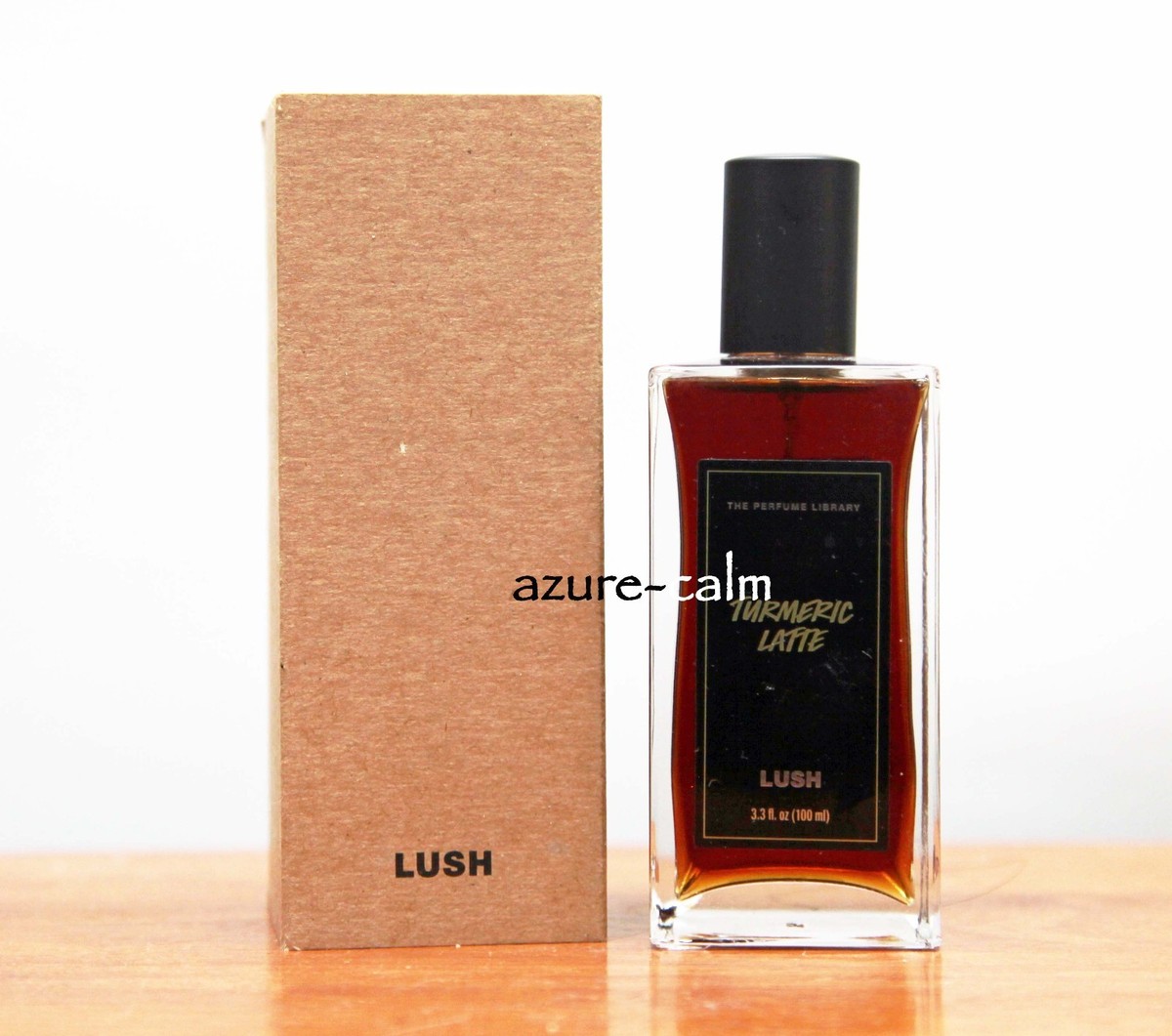 NIB LUSH TURMERIC LATTE Eau de Parfum Perfume Spray 3.3 fl oz (100