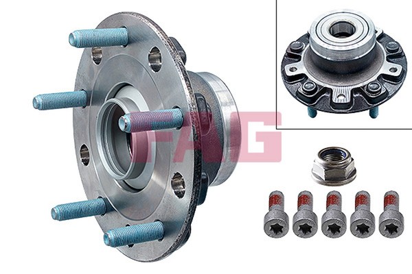 Radlagersatz Schaeffler FAG 713 6791 50 FüR Ford FBD FAD Custom V363 Tourneo FDD-image