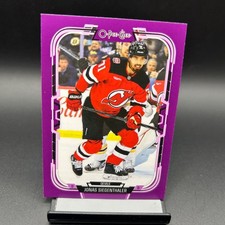 2025-26 O-Pee-Chee #398 Jonas Siegenthaler Purple /49 New Jersey Devils