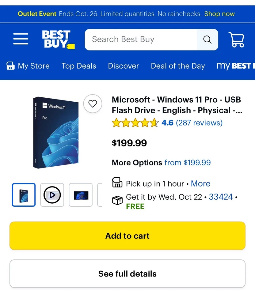 Microsoft Windows 11 Pro 64Bit USB Flash Drive | Factory Sealed | Ships next day - Image 4 of 4