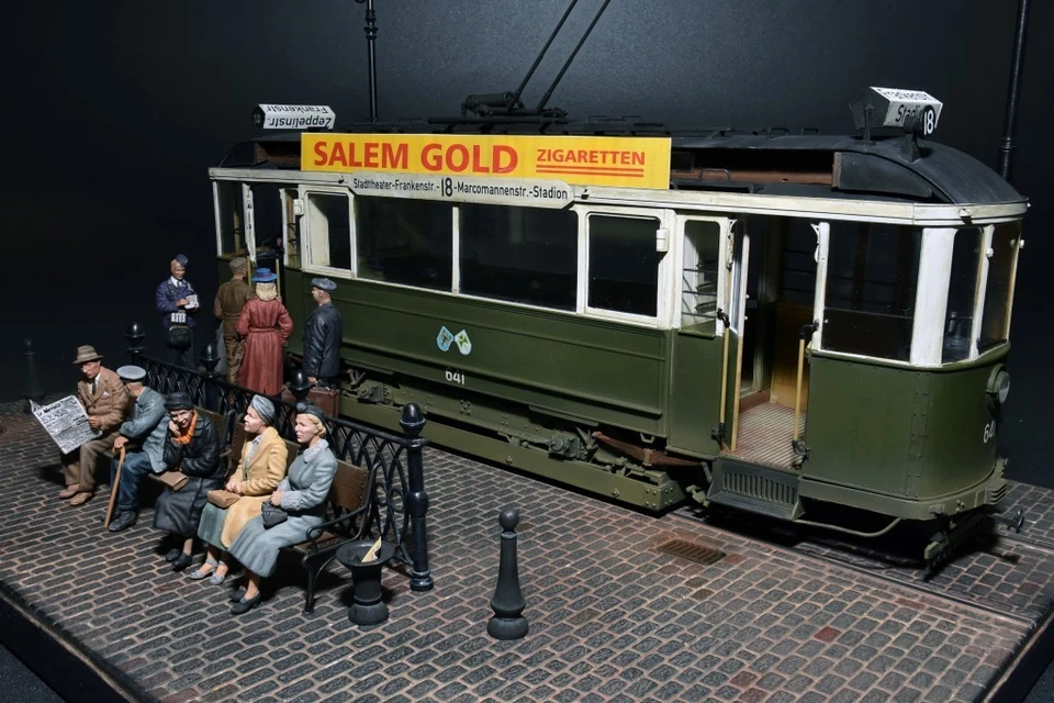 ✅MiniArt 38009 European Tramcar + crew & passangers Scala: 1:35 - Immagine 2 di 4