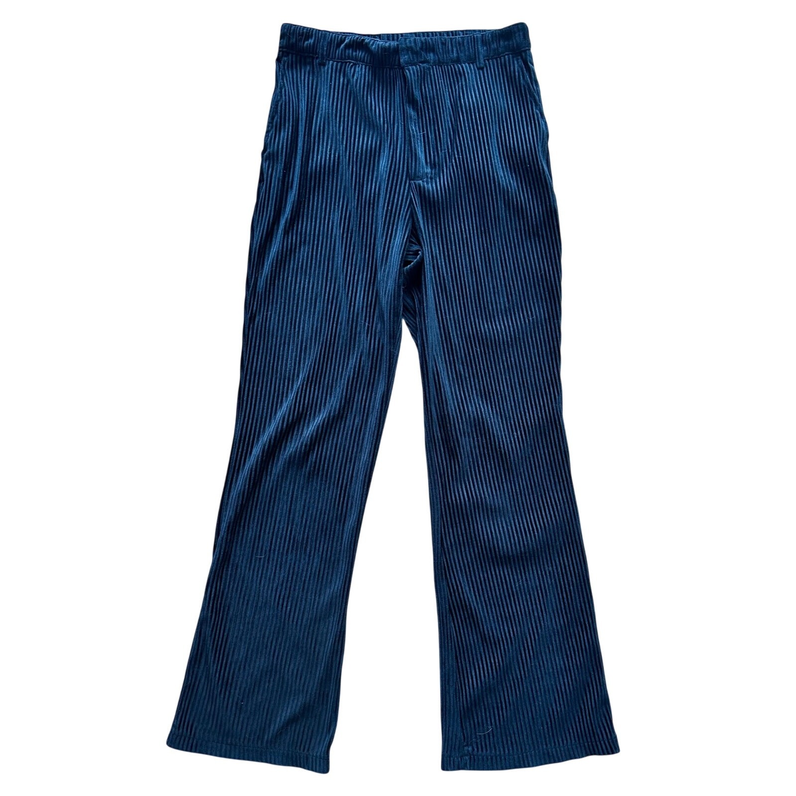 Urban Outfitters Womens Black Corduroy Flare Pants Medium