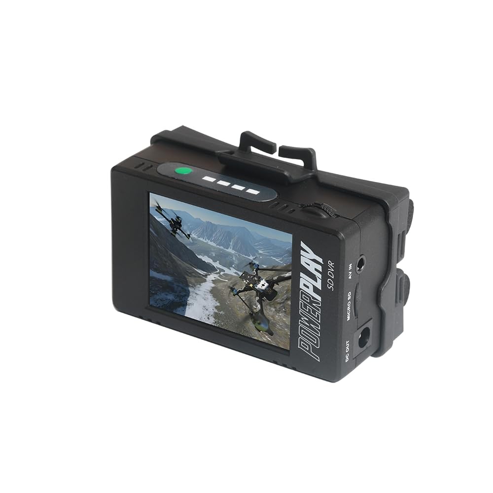2025 Latest Immersion RC PowerPlay Vintage Camera Monitor with DVR