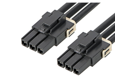 OEM New Molex 2164001031 Mega-Fit 3-Pos 150mm Socket-to-Socket Qty 5
