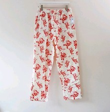 Old Navy Flannel Pajama Pants 100 Cotton Men's Santa And Reindeer M NWT