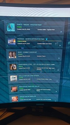 Star Citizens Account (Gatac Railen + Rare Railen HYAOTAN Paint) uvm