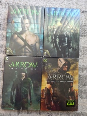The Arrow Season The Complete 1 , 2, 3, 4 DVD NEW Sealed