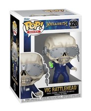 Funko POP! Rocks: Megadeth / Vic Rattlehead #320 - Brand New- Factory Sealed!