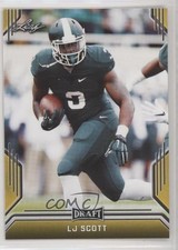 2019 Leaf Draft Gold LJ Scott #50 nm9