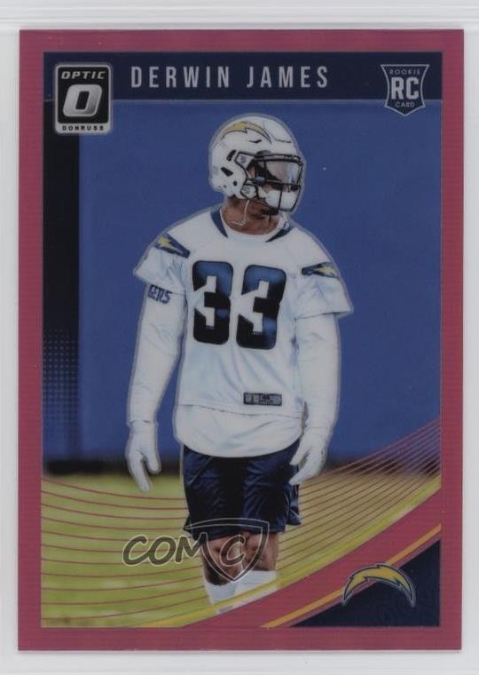 Derwin James Panini Donruss Optic #108 Pink