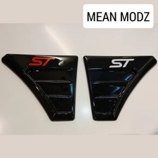 Black Universal Side Fender/Wing Vent + FREE ST Style Sticker UK MADE