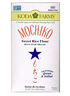 Koda Farms Mochiko Sweet Rice Flour, 16-Ounce (Pack of 4)