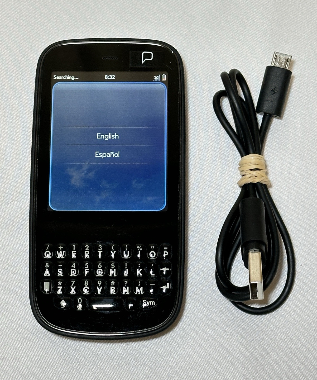 Palm Pixi P120EWW - Black ( PlatinumTel ) Smartphone - With 