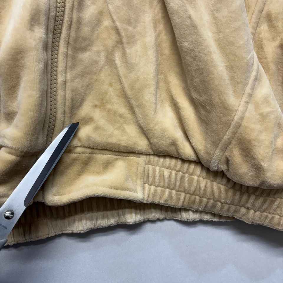 Chaqueta de chándal de terciopelo vintage de terciopelo Sean John para hombre talla XL X-grande Y2K C065 21 Foto 3 de 4