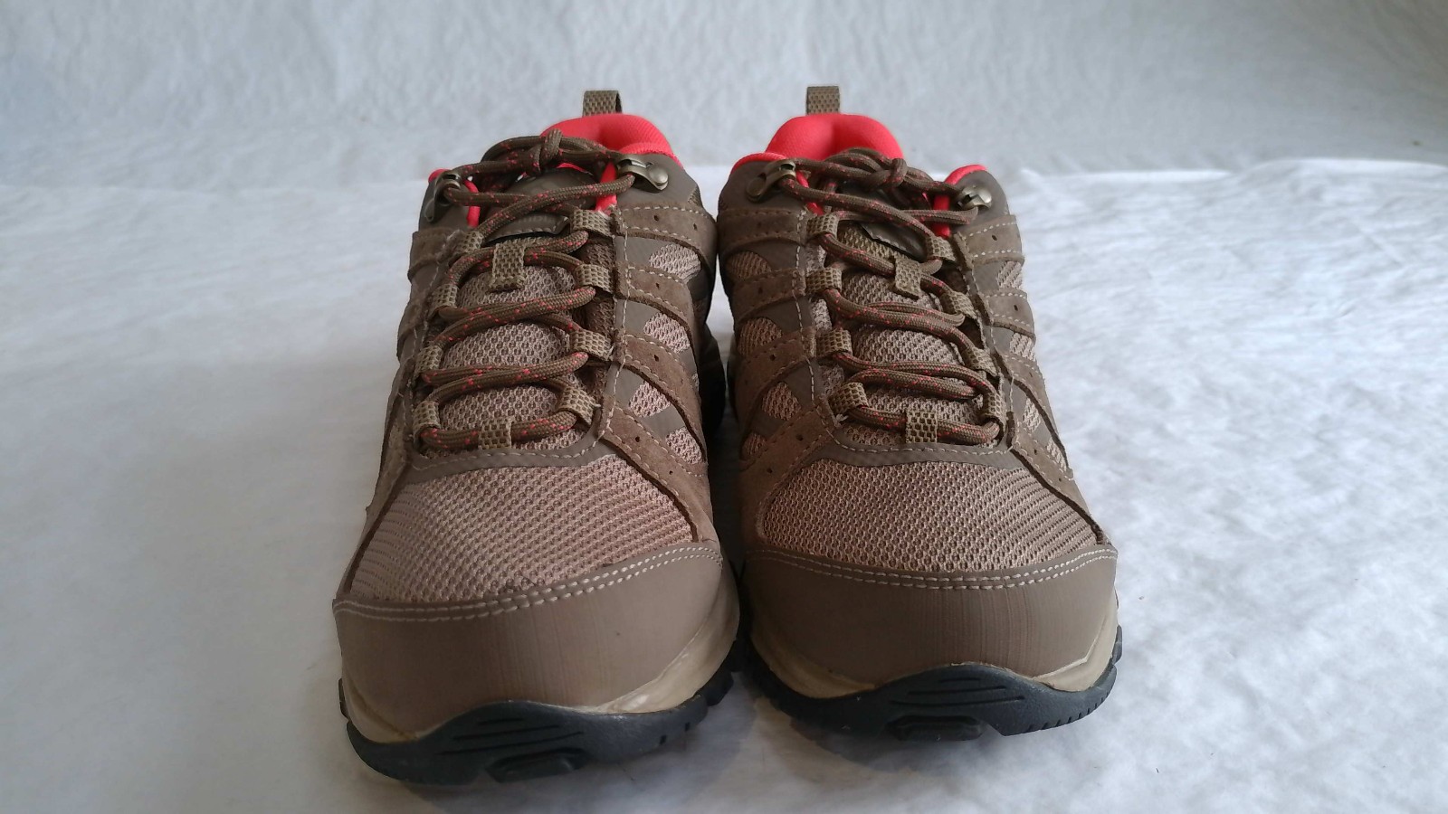 Columbia de Mujer Redmond 3 Talle Bajo Y Senderismo Zapatos Guijarro X Red Coral