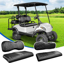 Golf Cart Seat Covers Kit 4PCS Fits Yamaha Drive Drive 2 Front Rear Seats